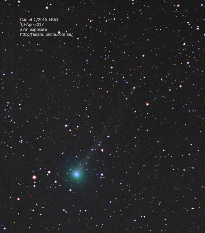 Comet C/2015 ER61 Nears Earth