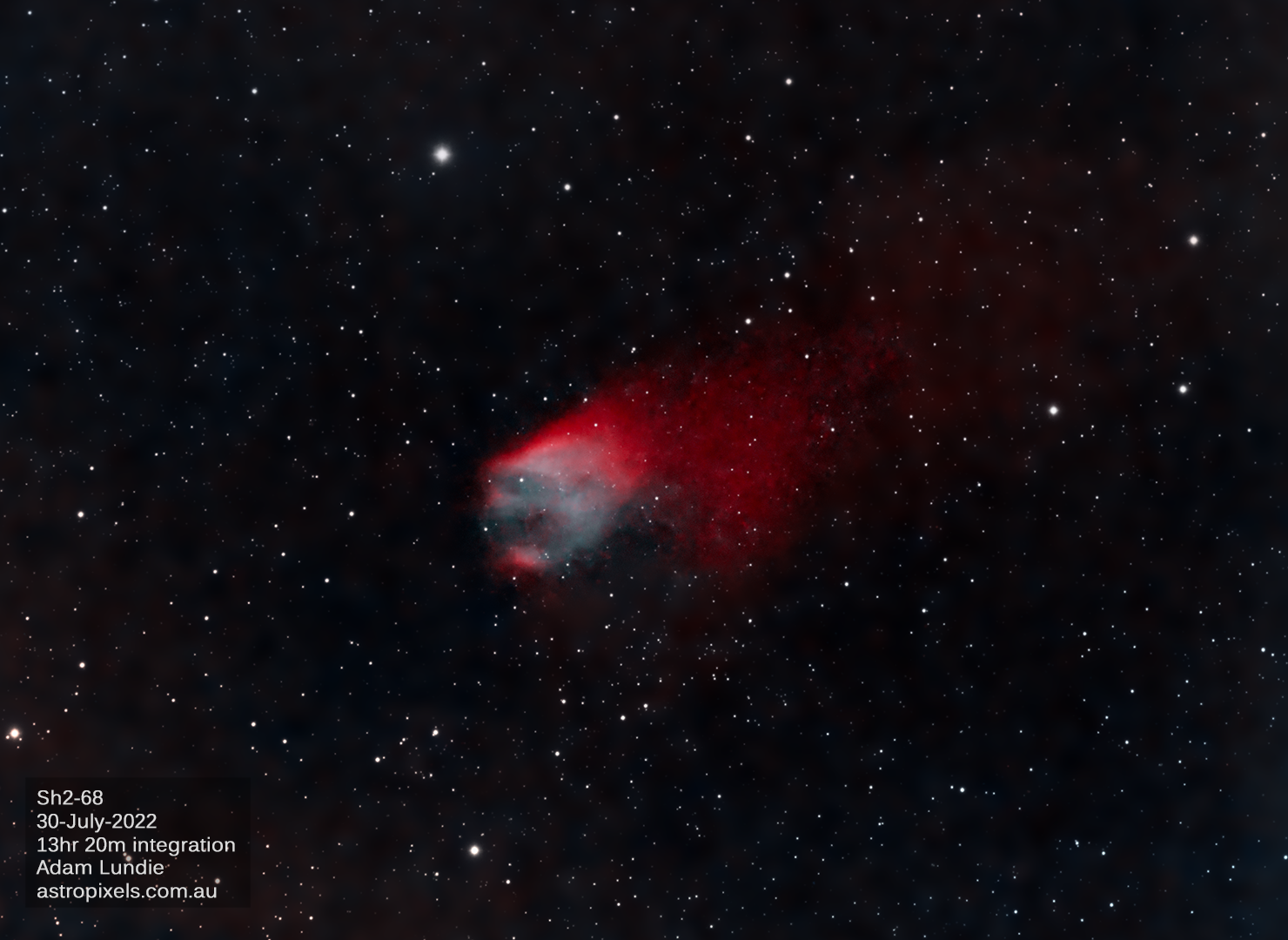Flaming Skull Nebula