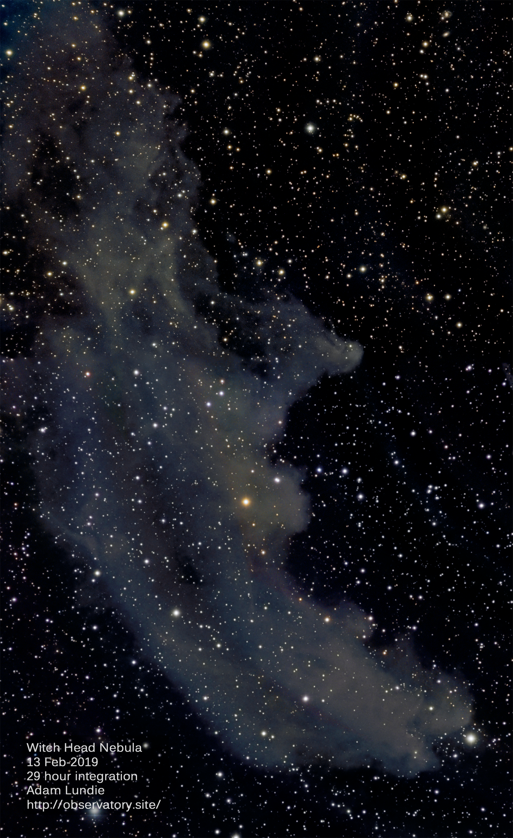 Witch Head Nebula